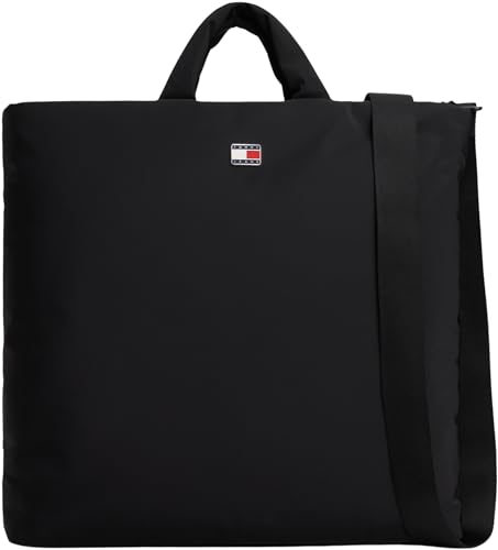 TOMMY HILFIGER Herren Th Foundation Computer Bag Am0am13626 Computertasche, Black (Black) von Tommy Hilfiger