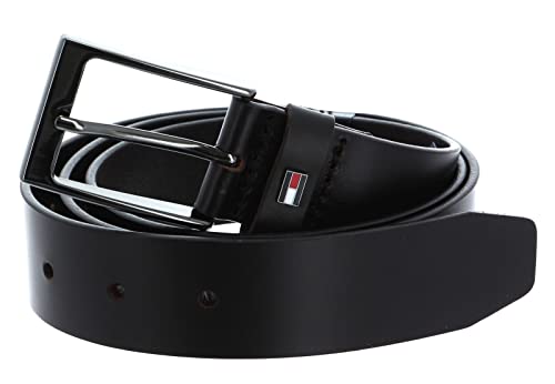 TOMMY HILFIGER Layton Leather Belt 3.5 W100 Testa di Moro von Tommy Hilfiger