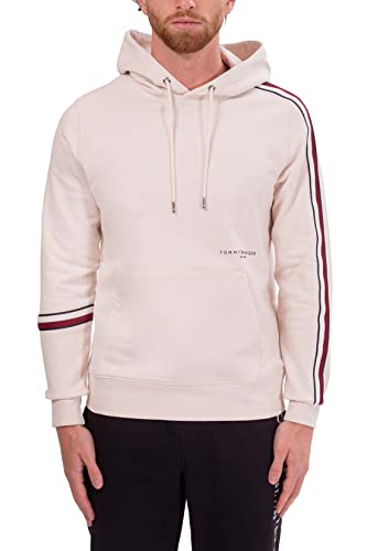 TOMMY HILFIGER - Men's hoodie with signature taping - Size L von Tommy Hilfiger