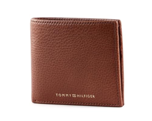 TOMMY HILFIGER Premium Leather Mini CC Wallet Tan von TOMMY HILFIGER