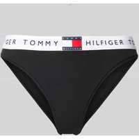 TOMMY HILFIGER Bikini-Hose mit elastischem Label-Bund Modell 'TH Heritage' in Black, Größe S TOMMY HILFIGER Bikini-Hose mit elastischem Label-Bund Modell 'TH Heritage' in Black, Größe S von Tommy Hilfiger