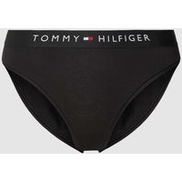 TOMMY HILFIGER Slip mit elastischem Logo-Bund in Black, Größe S von Tommy Hilfiger