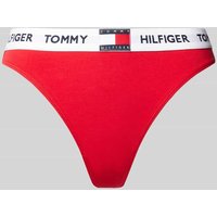TOMMY HILFIGER Slip mit elastischem Logo-Bund in Rot, Größe XS von Tommy Hilfiger