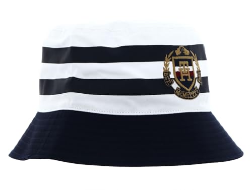 TOMMY HILFIGER TH Coastal Prep Bucket Hat Breton Stripe Mix von Tommy Hilfiger