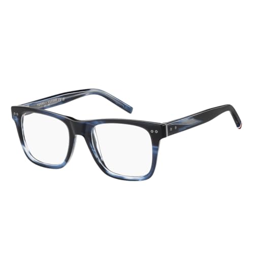 TOMMY HILFIGER Unisex Adulto TH 85 Gafas, Blue Horn, ESTANDAR von TOMMY HILFIGER