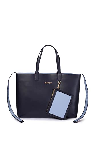 TOMMY HILFIGER - Women's signature shopper bag with pouch - Size One size von Tommy Hilfiger