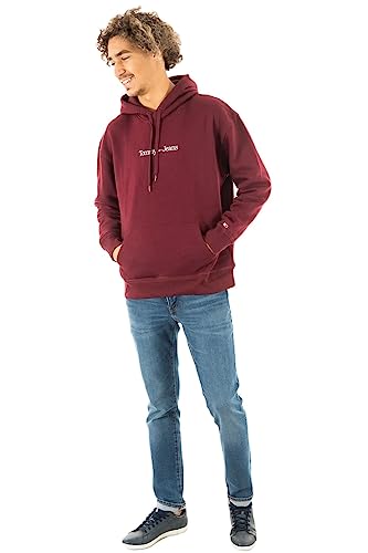 TOMMY JEANS - Men's regular hoodie with linear logo - Size XL von Tommy Hilfiger