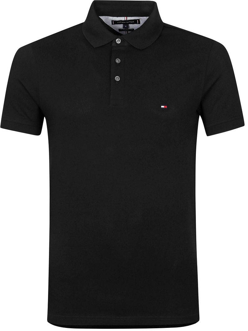 Tommy Hilfiger 1985 Polo Shirt Schwarz - Größe XXL von Tommy Hilfiger