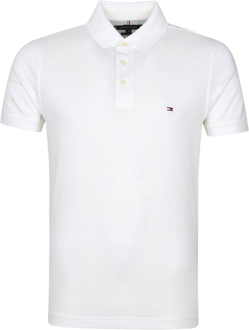 Tommy Hilfiger 1985 Polo Shirt Weiß - Größe XXL von Tommy Hilfiger