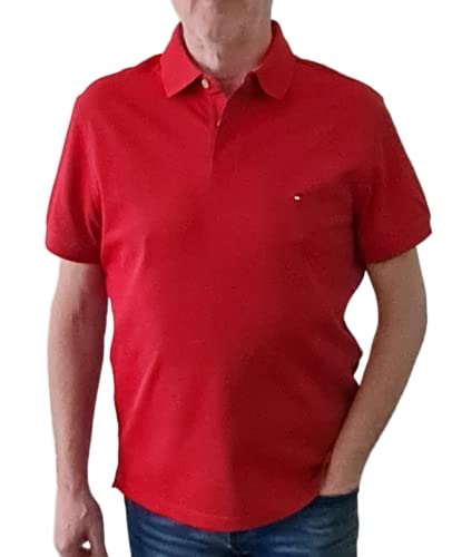 Tommy Hilfiger 1985 REGULAR POLO, rot(red), Gr. M von Tommy Hilfiger