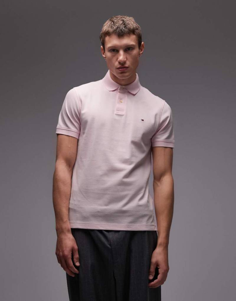 Tommy Hilfiger - 1985 - Regular-Fit-Polohemd in Blassrosa von Tommy Hilfiger