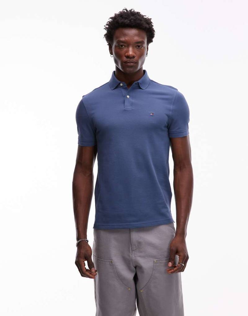 Tommy Hilfiger - 1985 - Regular Fit Polohemd in Blau von Tommy Hilfiger