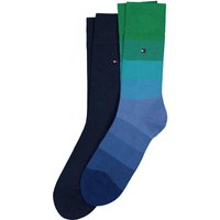 Tommy Hilfiger 2er Pack Socken im Farbverlauf und Unifarben von Tommy Hilfiger