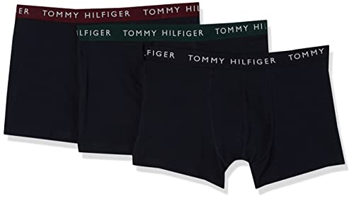 Tommy Hilfiger 3P Trunk Wb Trunk Herren, Grau (Des Sky/Hunter/Deep Burg), M von Tommy Hilfiger