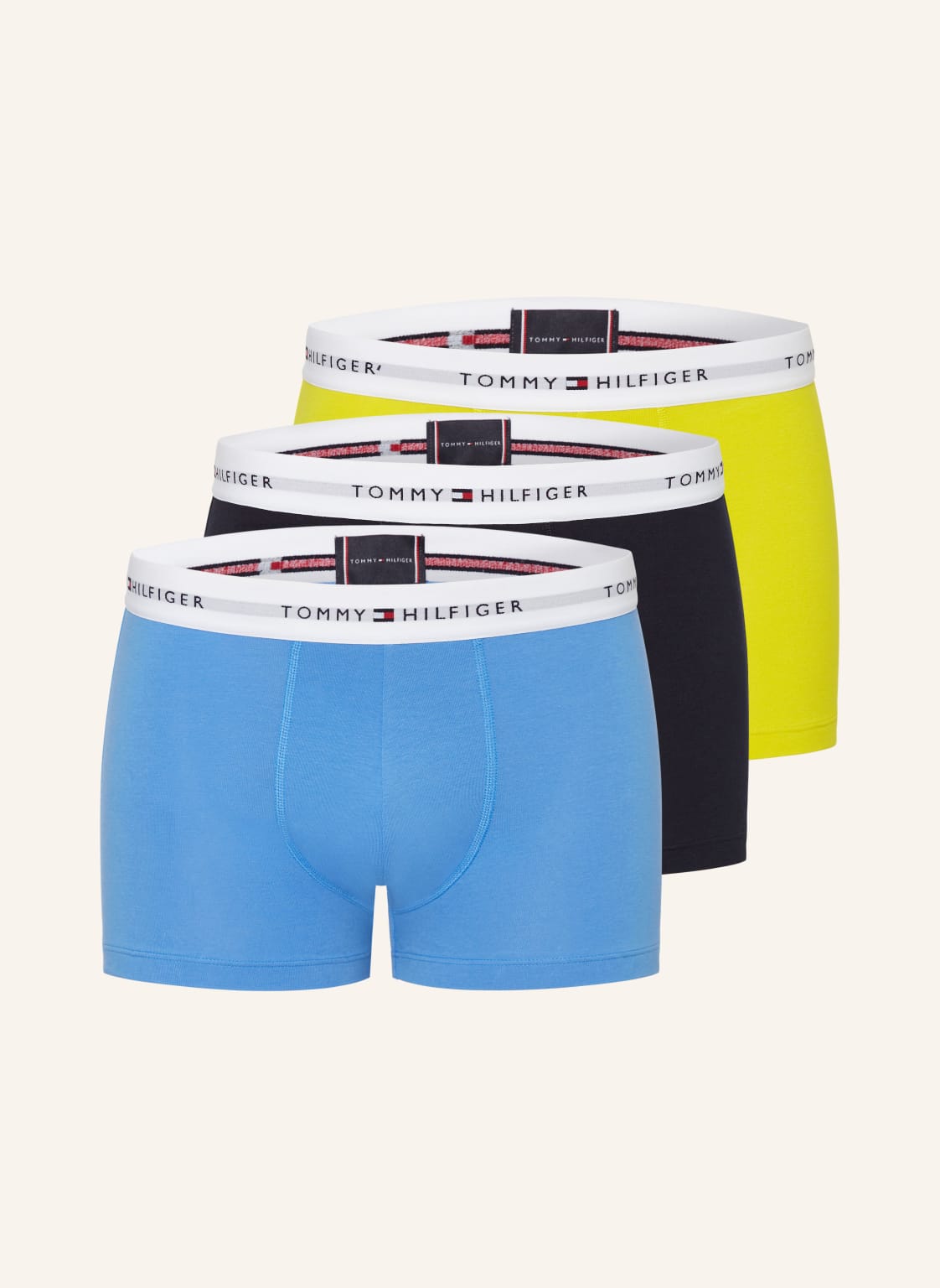 Tommy Hilfiger 3er-Pack Boxershorts gelb von Tommy Hilfiger