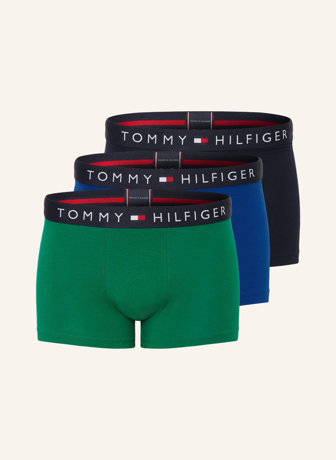 Tommy Hilfiger 3er-Pack Boxershorts gruen von Tommy Hilfiger