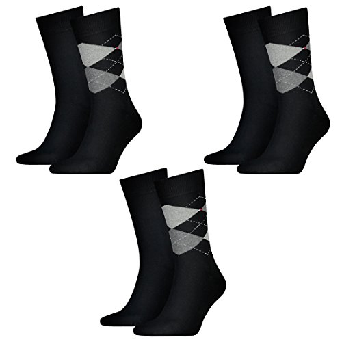 Tommy Hilfiger 6 Paar CHECK Socken Gr. 39-46 Herren Business Sneaker Socken, Farbe:200 - black, Socken & Strümpfe:43-46 Tommy Hilfiger 6 Paar CHECK Socken Gr. 39-46 Herren Business Sneaker Socken, Farbe:200 - black, Socken & Strümpfe:43-46 von Tommy Hilfiger