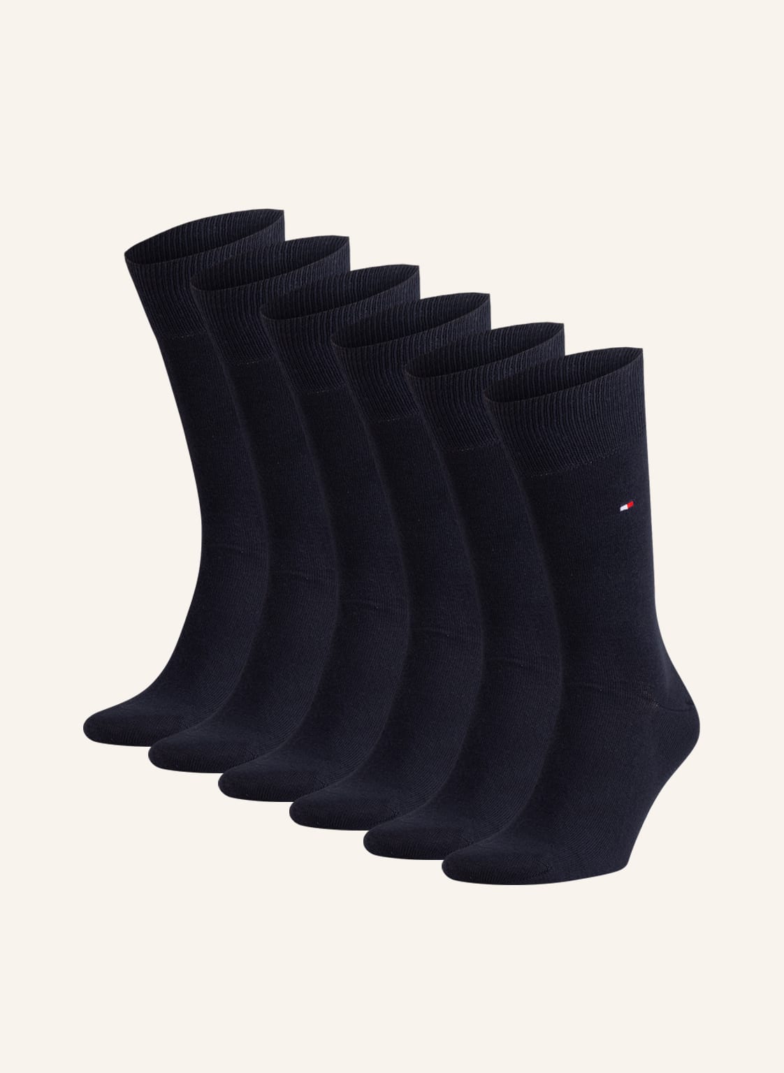 Tommy Hilfiger 6er-Pack Strümpfe blau von Tommy Hilfiger