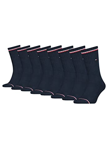Tommy Hilfiger 8 Paar Herren ICONIC Socken Gr. 39-49 Tennis Socken, Farbe:322 - dark navy, Socken & Strümpfe:39-42 Tommy Hilfiger 8 Paar Herren ICONIC Socken Gr. 39-49 Tennis Socken, Farbe:322 - dark navy, Socken & Strümpfe:39-42 von Tommy Hilfiger