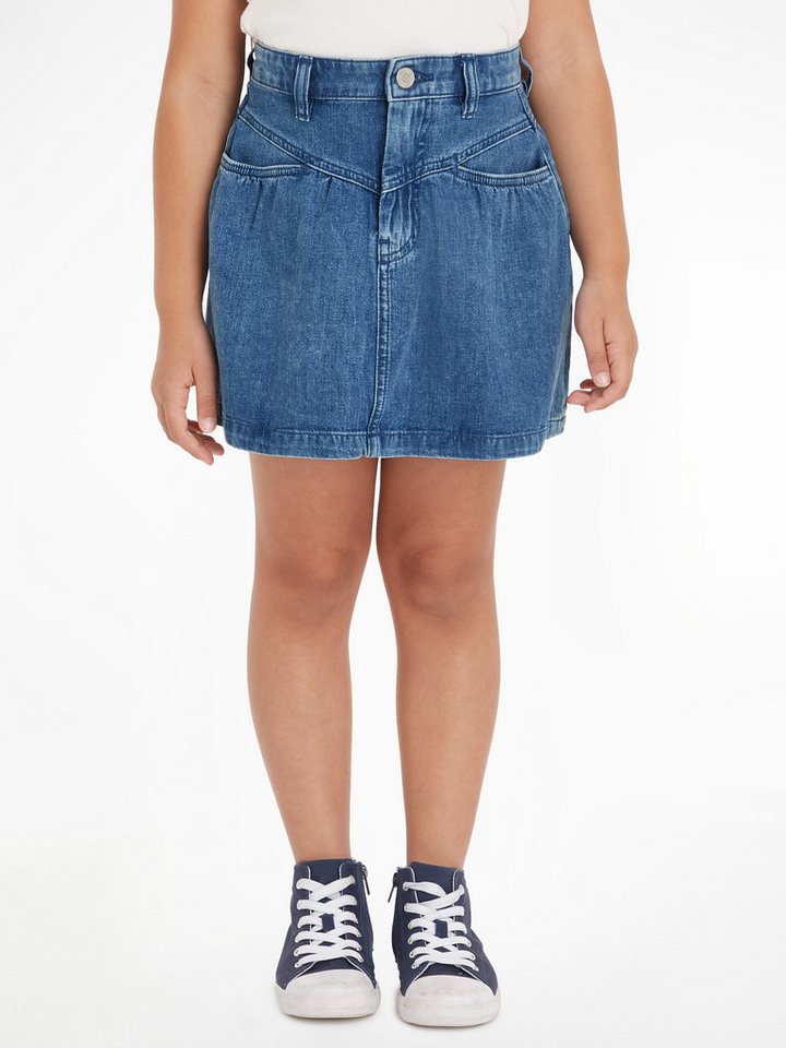 Tommy Hilfiger A-Linien-Rock DENIM FRONT YOKE DETAIL SKIRT Kinder bis 16 Jahre von Tommy Hilfiger