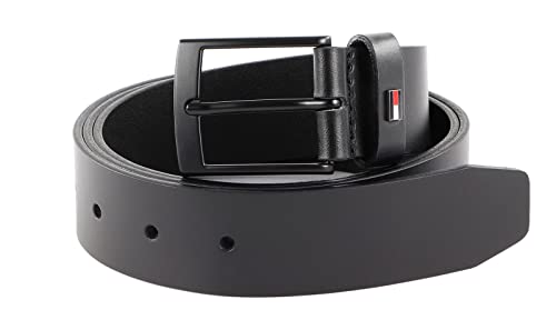 Tommy Hilfiger Adan Leather Belt 3.5 W105 Black von Tommy Hilfiger