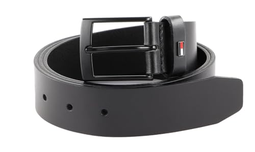 Tommy Hilfiger Adan Leather Belt 3.5 W85 Black von Tommy Hilfiger