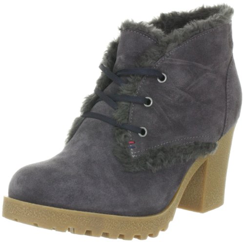 Tommy Hilfiger Alina 1 FW56814540, Damen Fashion Halbstiefel & Stiefeletten, Grau (Pewter 050), EU 36 von Tommy Hilfiger