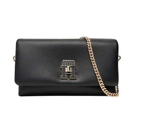 Tommy Hilfiger Art AW0AW17462 Damen-Handtasche, Schwarz , Einheitsgröße von Tommy Hilfiger
