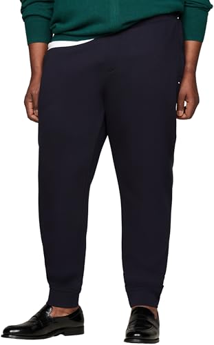 Tommy Hilfiger Herren Jogginghose Flag Logo Sweatpants Loungehose, Blau (Desert Sky), XXL von Tommy Hilfiger