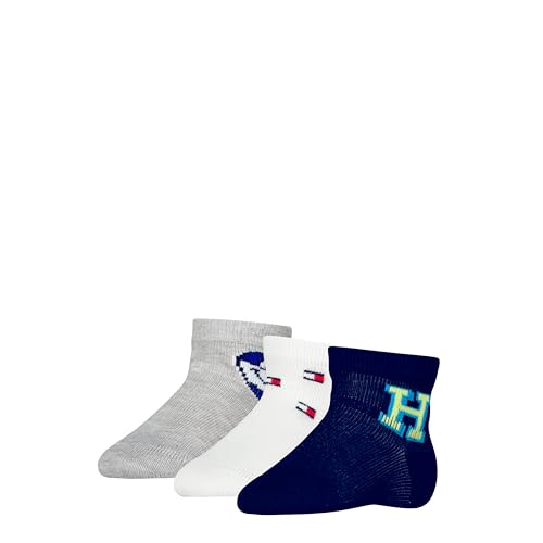 Tommy Hilfiger Baby Classic Socken, Blau, 11/14 (3er Pack) von Tommy Hilfiger