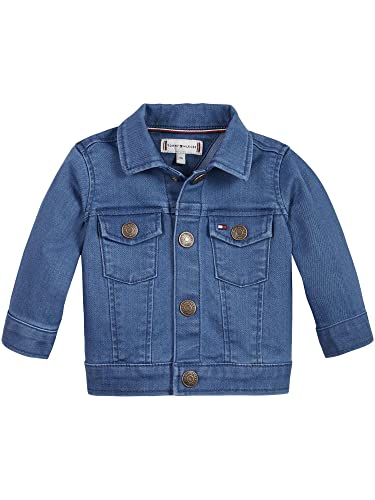 Tommy Hilfiger Baby Jeans Jacke Baby Denim Jacket Gr. 68 Blau von Tommy Hilfiger