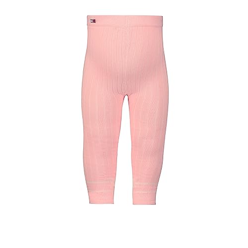 Tommy Hilfiger Unisex Baby Legging, pink, 86/92 von Tommy Hilfiger