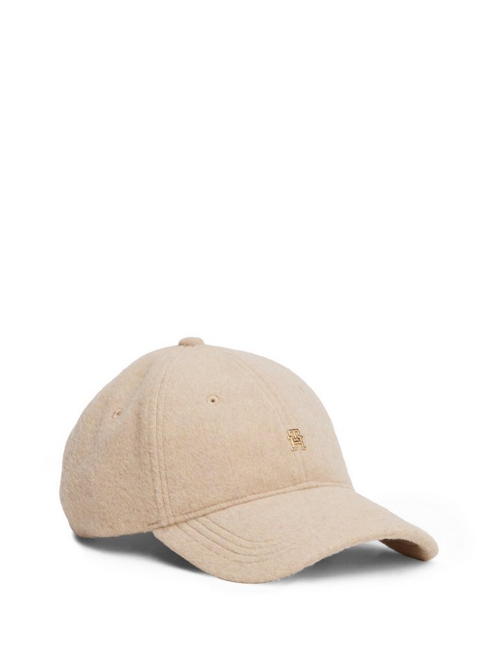 Tommy Hilfiger Baseball Cap TH ELEVATED CHIC WOOL CAP Größenverstellbar von Tommy Hilfiger