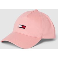 Tommy Hilfiger Basecap mit Label-Patch in Rose, Größe One Size von Tommy Hilfiger