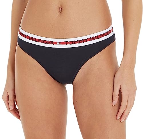 Tommy Hilfiger Bikini Bikini Hose Damen, Blau (Desert Sky), XS von Tommy Hilfiger