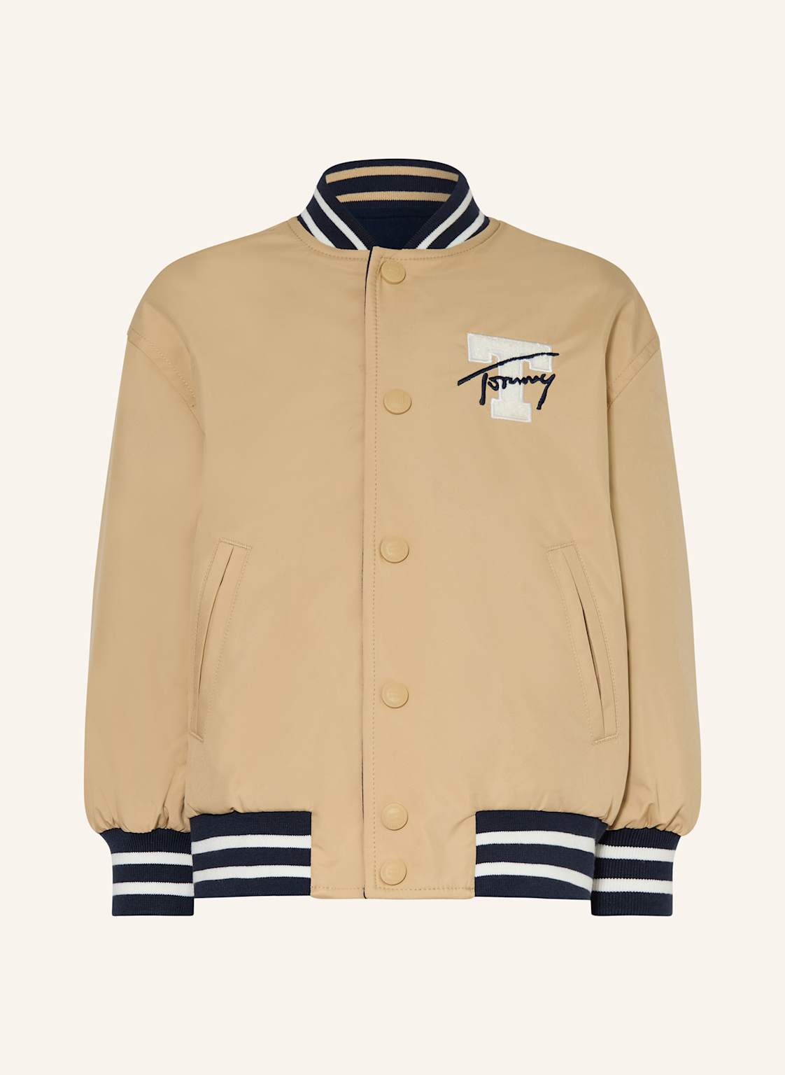 Tommy Hilfiger Blouson Zum Wenden beige von Tommy Hilfiger