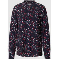 Tommy Hilfiger Bluse mit Allover-Muster in Marine, Größe 36 von Tommy Hilfiger