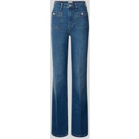 Tommy Hilfiger Bootcut Jeans aus Baumwoll-Mix in Bleu Melange, Größe 32/32 von Tommy Hilfiger
