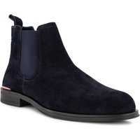 Tommy Hilfiger Herren Boots blau Velours von Tommy Hilfiger