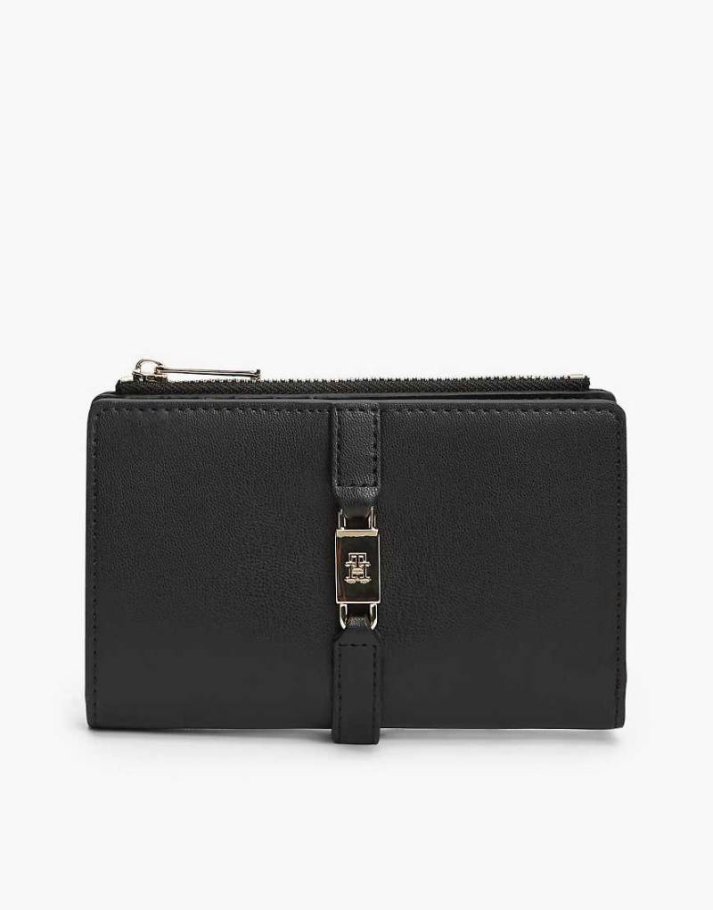 Tommy Hilfiger - Brieftasche in Schwarz mit TH-Monogramm von Tommy Hilfiger