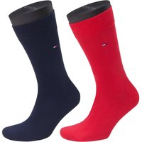 Tommy Hilfiger Bunter Socken Doppelpack in 46 von Tommy Hilfiger