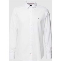 Tommy Hilfiger Tailored Business-Hemd mit Button-Down-Kragen Modell 'ROYAL' in Weiss, Größe 43 von Tommy Hilfiger Tailored