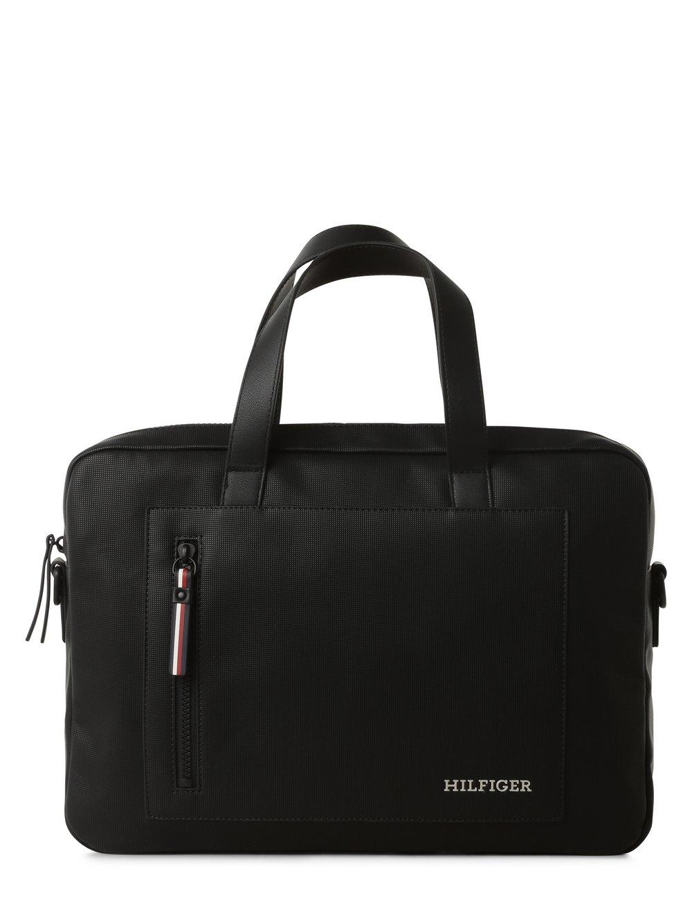 Tommy Hilfiger Businesstasche Herren Kunstleder, schwarz von Tommy Hilfiger