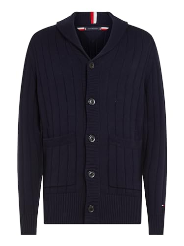 Tommy Hilfiger CLASSIC SHAWL CARDIGAN, blau(dwblue (5)), Gr. XXL von Tommy Hilfiger