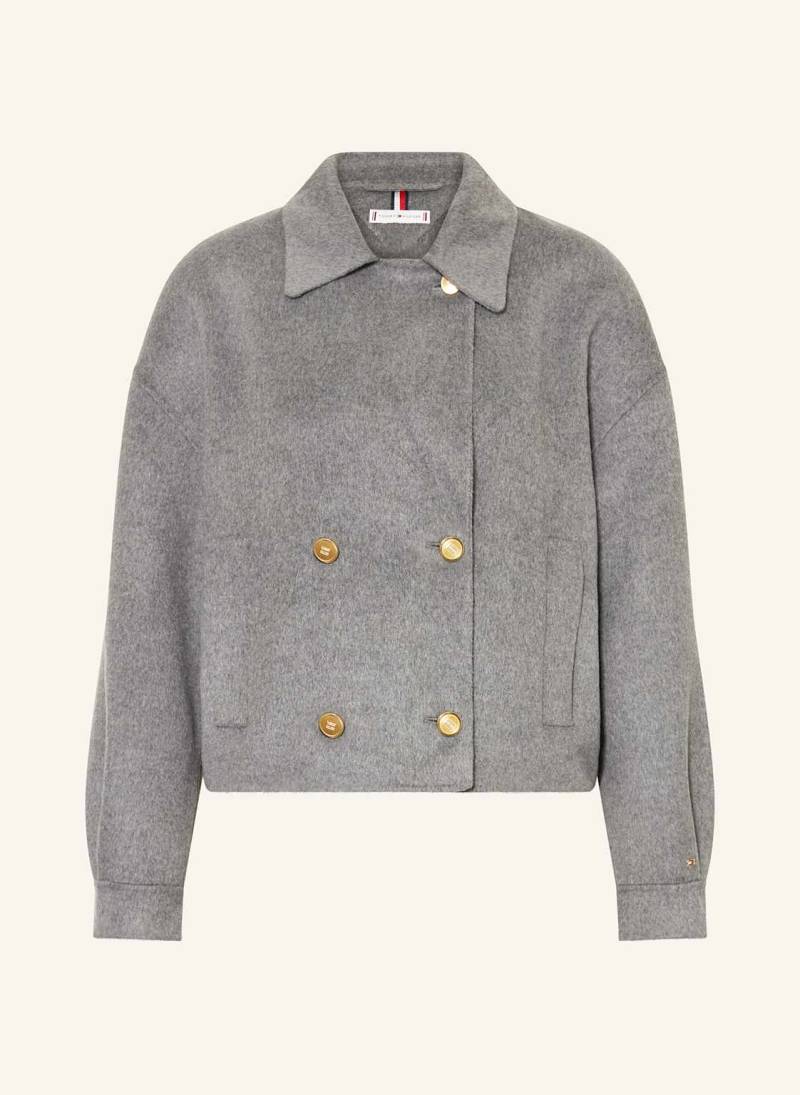 Tommy Hilfiger Cabanjacke grau von Tommy Hilfiger