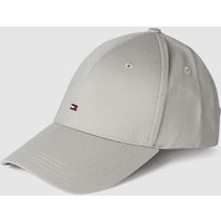 Tommy Hilfiger Cap mit Label-Stitching in Hellgrau, Größe OS von Tommy Hilfiger