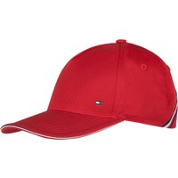 Tommy Hilfiger Herren Cap rot Baumwolle von Tommy Hilfiger