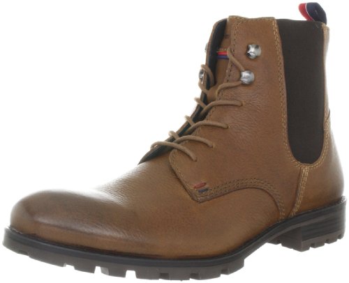 Tommy Hilfiger Carlos 7A FM56814747, Herren Boots, Braun (Cognac/Coffee Bean 606), EU 40 von Tommy Hilfiger