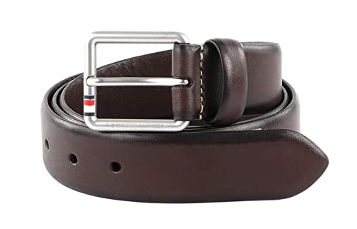 TOMMY HILFIGER Casual Essential Leather Belt 3.5 W110 Tree Bark Brown von Tommy Hilfiger