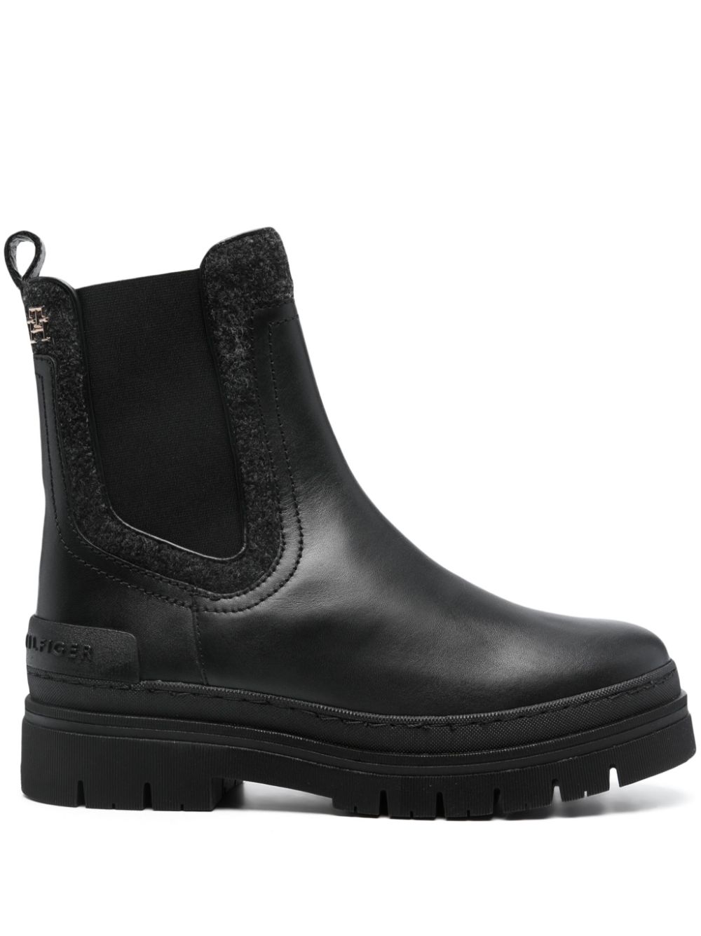 Tommy Hilfiger Klassische Chelsea-Boots - Schwarz Tommy Hilfiger Klassische Chelsea-Boots - Schwarz von Tommy Hilfiger